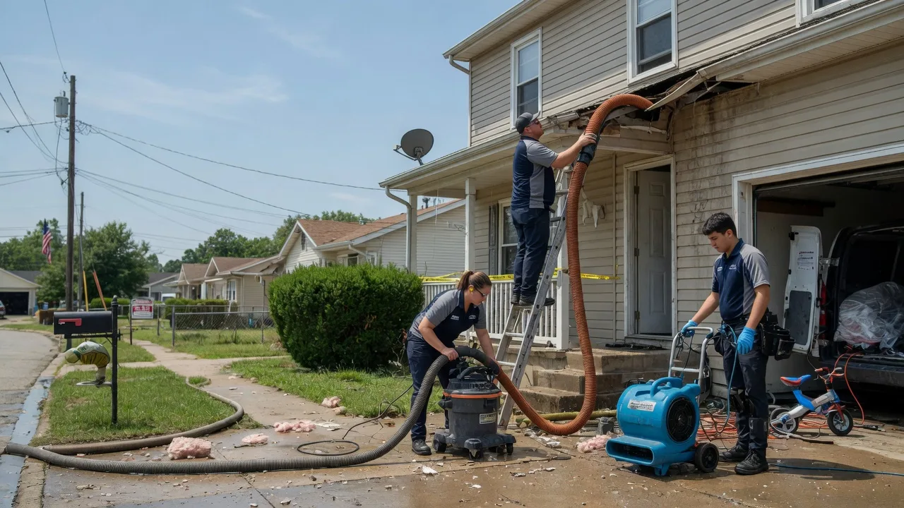Water Damage Restoration in Wildwood, MO near me